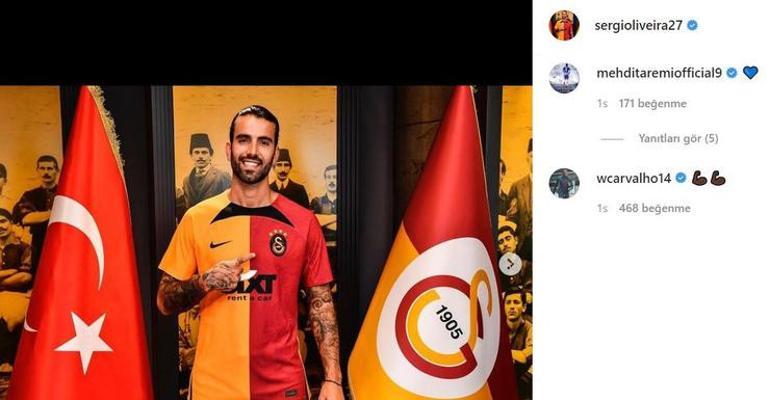 Son Dakika: William Carvalhodan Galatasaray taraftarını heyecanlandıran hareket
