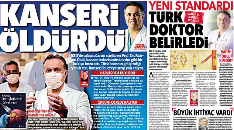 Türk doktora altın onay... Tümörün büyümesini durdurdu