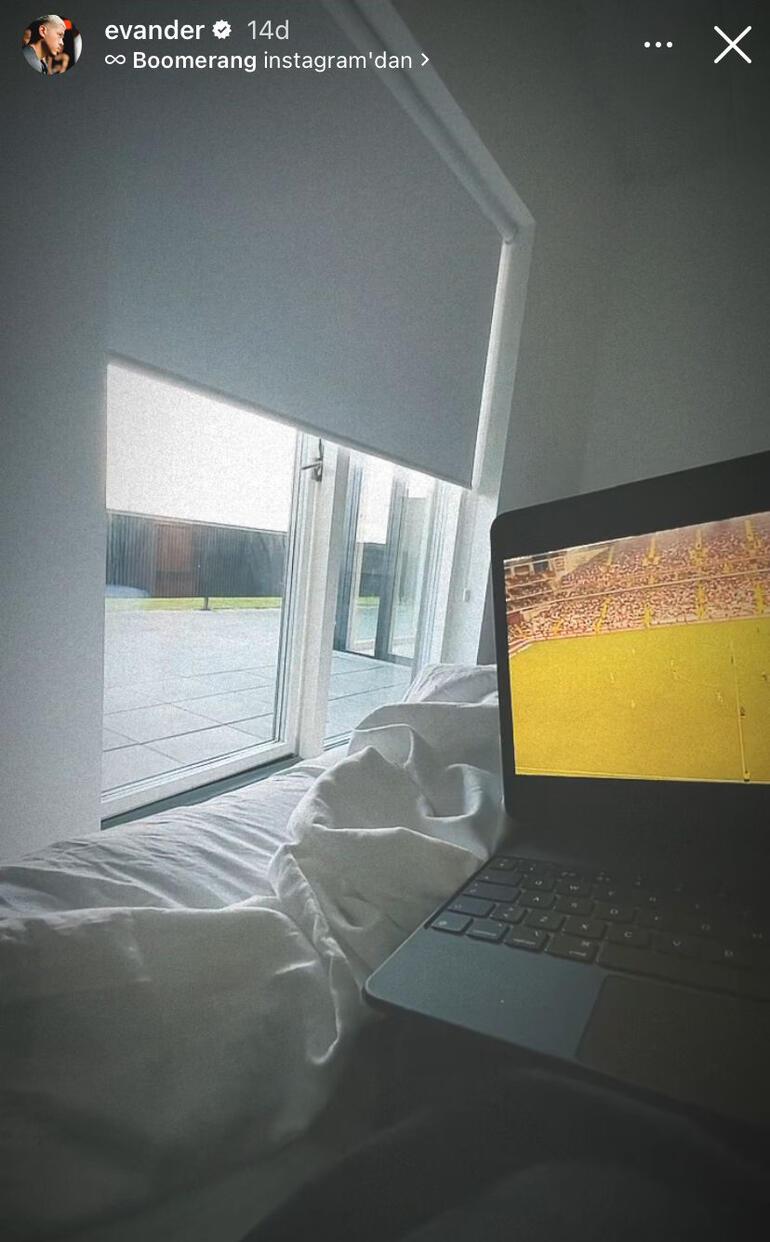 Evander, Antalyaspor-Galatasaray maçını izledi