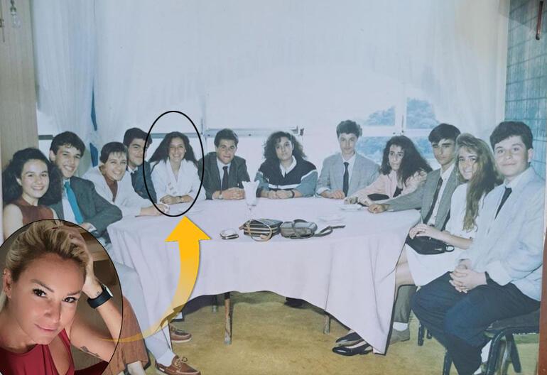 32 years ago... Famous actress shared: From our secondary school graduation