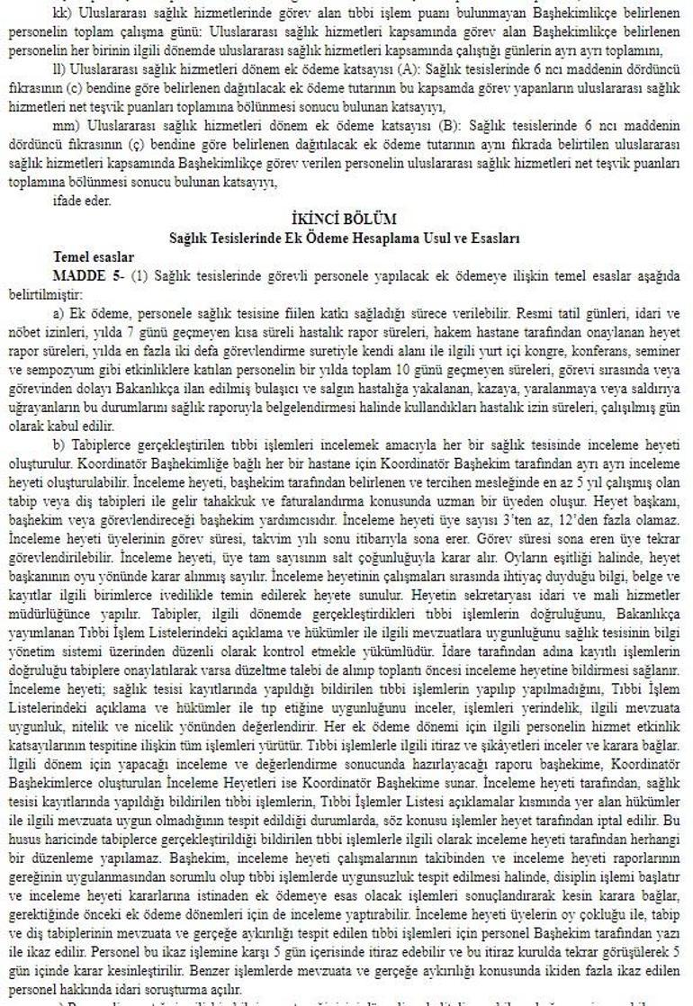 Son dakika: Bakan Koca Hayırlı olsun mesajıyla duyurdu Sağlık Personeline Döner Sermaye Ek Ödemesi Yönetmeliği Resmi Gazetede