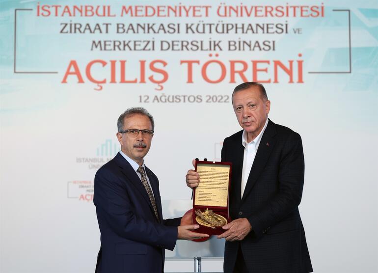 3 bin kişiye hizmet verecek... Erdoğan: Ülkemizin en büyük üniversite kütüphanesini açıyoruz