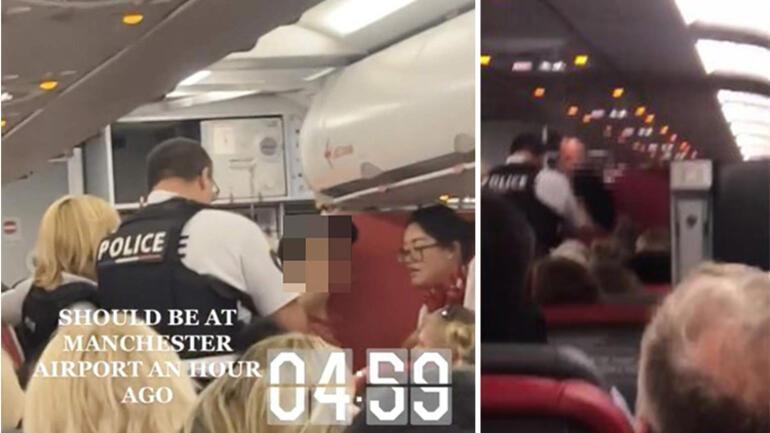 Horrifying moments in the air... 35-year-old passenger stopped the attacker on the plane by himself
