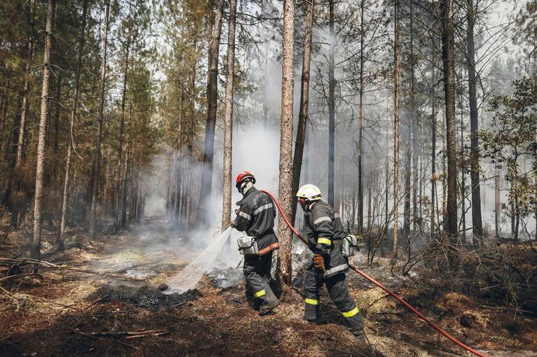 Record temperature record fire Five Romes burned down