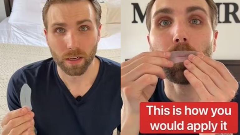 New craze in social media: Mouth taping Warning from experts one after another...