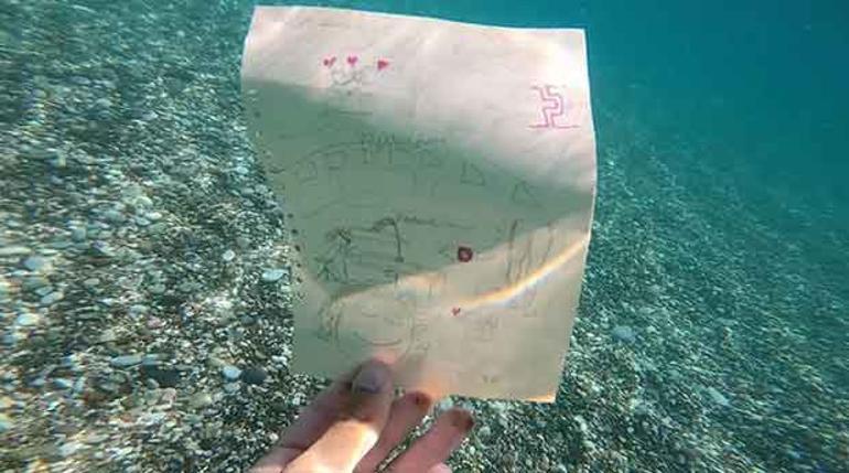 AKDENİZİ ÇÖPLÜĞE ÇEVİRDİK