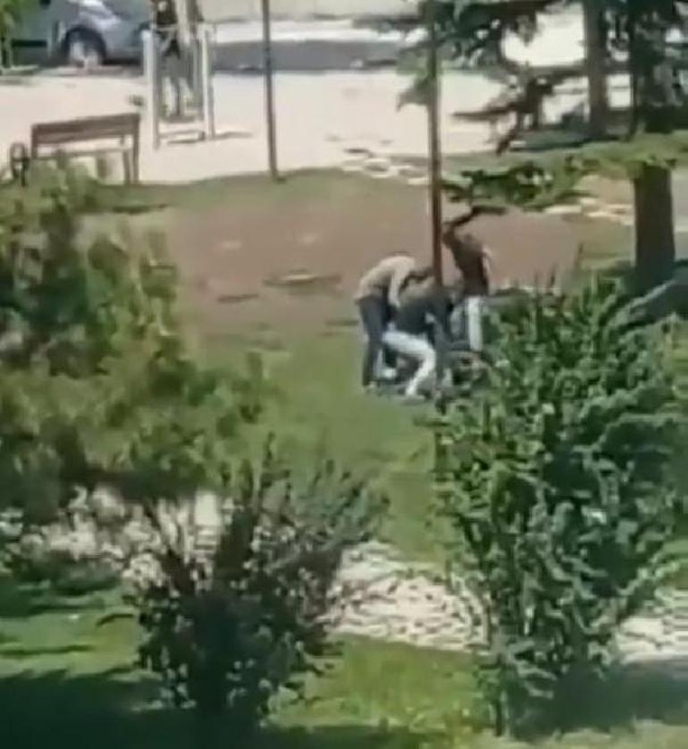 Parkta dövülerek öldürülmüştü Görüntüsü ortaya çıktı
