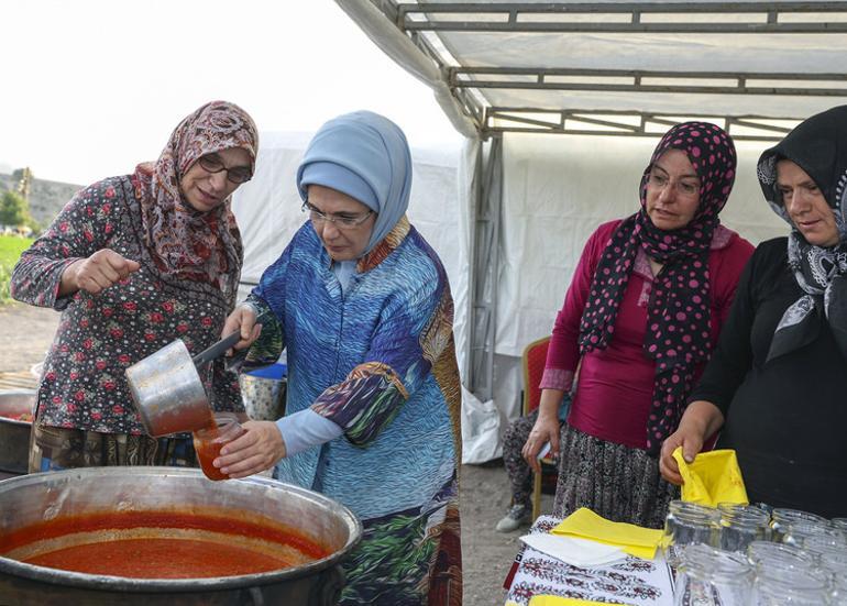 Emine Erdoğan: Ata tohumunun üreticiye daha cazip hale getirilmesi için gayret edeceğiz