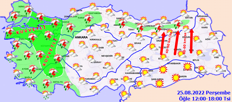 İzmirde sağanak: Dere taştı, yollar göle döndü