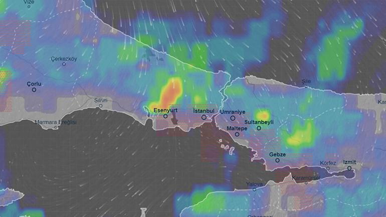 Son dakika: Meteoroloji uyarmıştı... Bahçeşehirde dolu, Esenyurtta su baskını