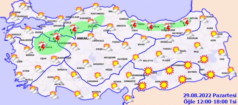 Son dakika: Meteorolojiden yeni hava durumu raporu İstanbula sağanak uyarısı
