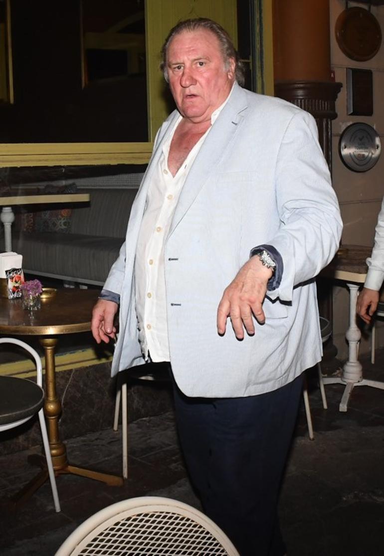 Yıldız oyuncu Gérard Depardieu İstanbulda