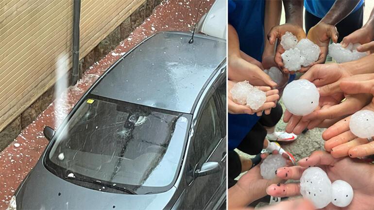 Fist-sized hail fell in Spain... 1-year-old baby died