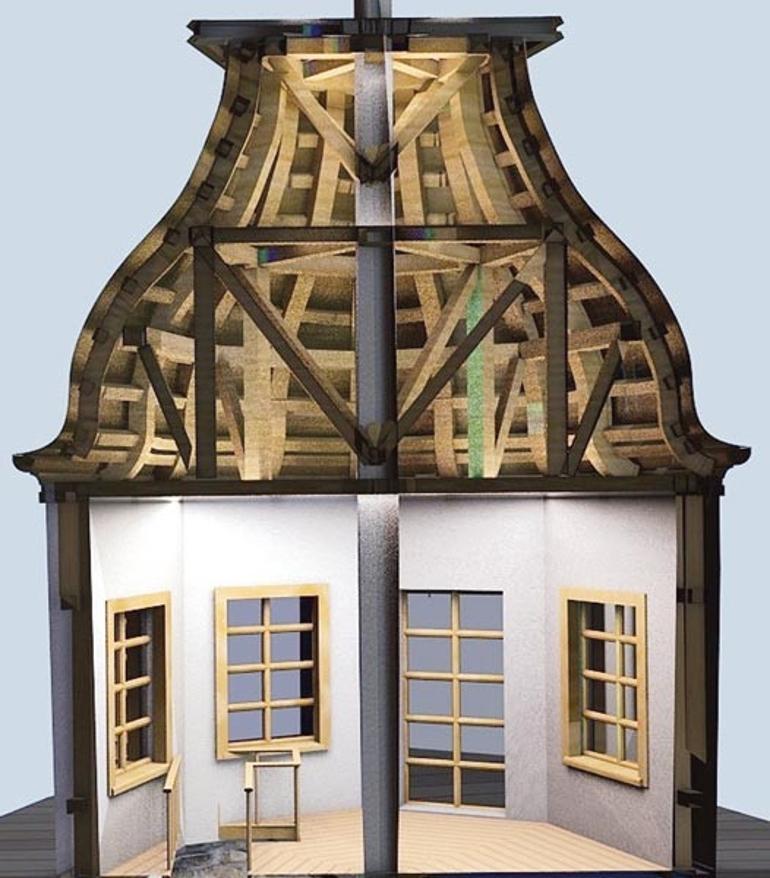 Kız Kulesi’ndeki örtünün arkasında ne oluyor