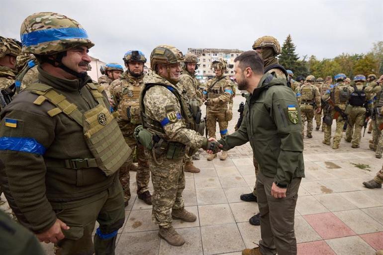 The latest situation in the Ukrainian war: Surprise visit from Zelensky to Izyum