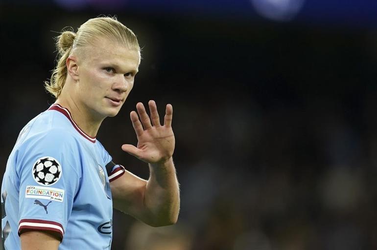 Son Dakika: UEFA Şampiyonlar Liginde çılgın gece Erling Haalanddan akılalmaz gol... Lionel Messiden tek golle iki rekor...