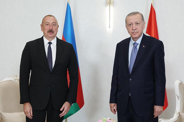 President Erdogan met with Aliyev in Uzbekistan