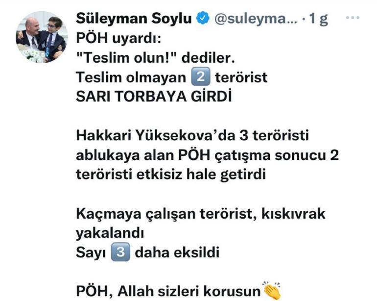 PÖHler etkisiz hale getirmiş, Bakan Soylu duyurmuştu... Menfeze EYPli saldırı için gelen teröristlerin görüntüsü çıktı