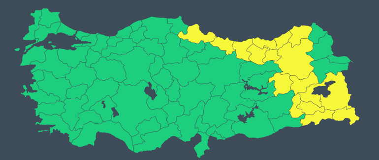 Son dakika... Meteorolojiden peş peşe uyarılar Dikkat: Hava bir anda buz kesecek