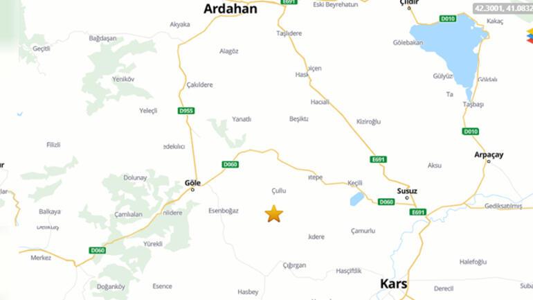 Son dakikalar... Ardanda korkutan deprem Erzurum ve Karsta da tıslandı