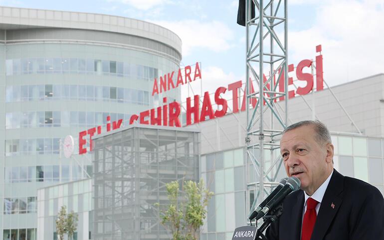 Etlik Şehir Hastanesi açıldı... Cumhurbaşkanı Erdoğan: Her şehir hastanemizi birer marka haline getireceğiz