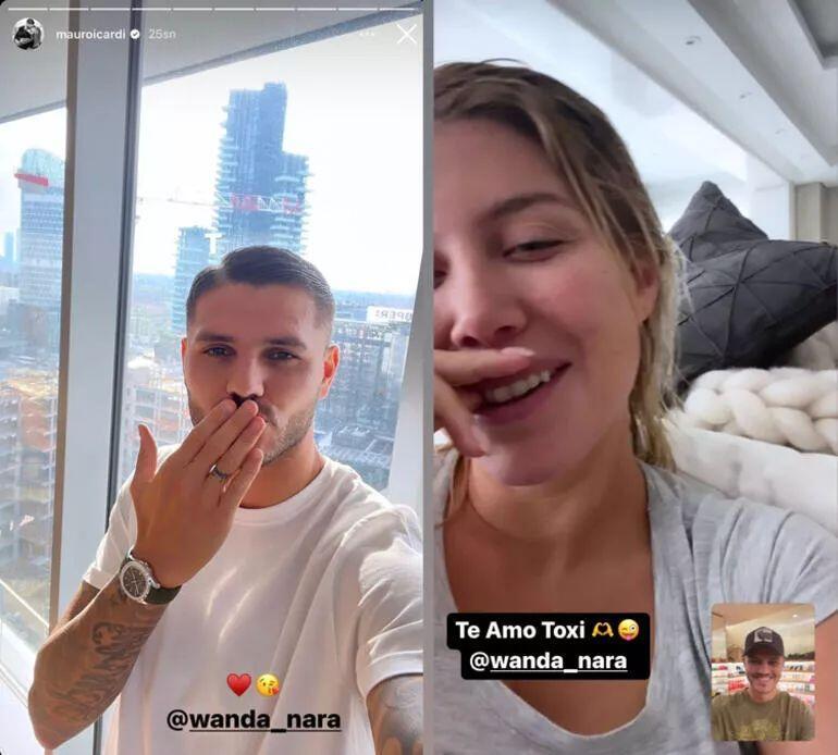 Mauro Icardi went to Argentina, Wanda Nara didn't take him home He exposed messages claiming forbidden love...