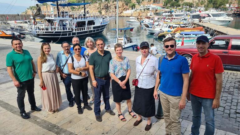 Kardeş şehir Nürnberg heyetine, Antalya’dan sıcak karşılama