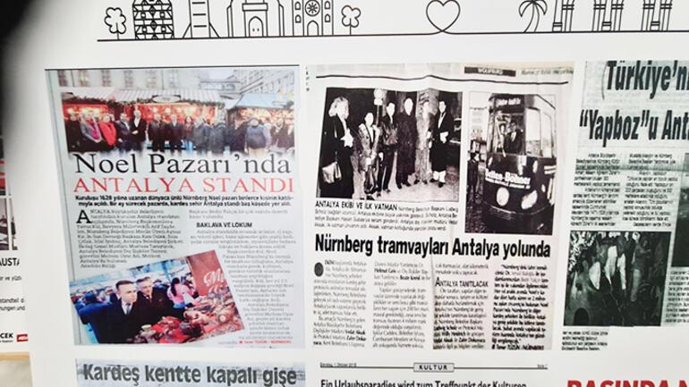 Nürnberg heyetine Antalya Belediyesi’nden bandolu karşılama