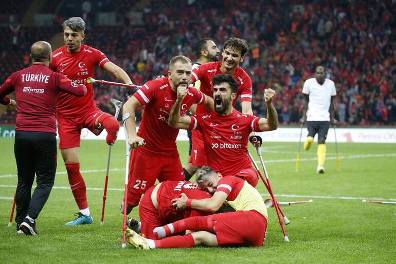 Son dakika: Millilerden tarihi zafer Ampute Futbol Milli Takımı, Dünya Kupasında şampiyon oldu