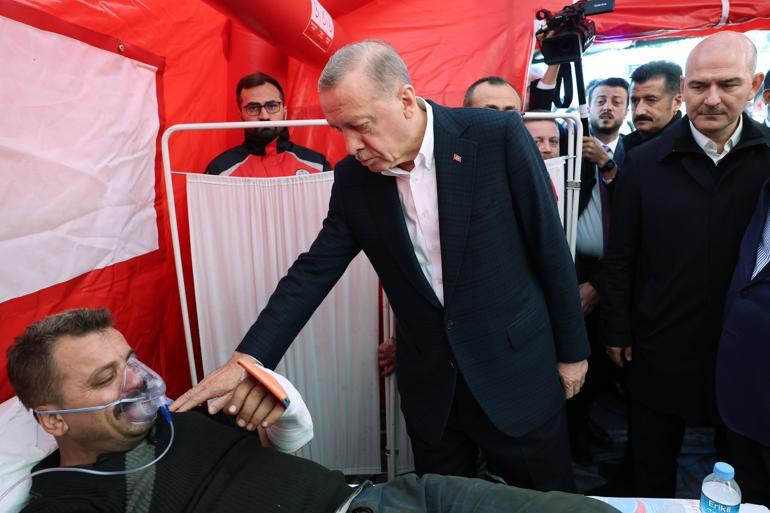 Cumhurbaşkanı Erdoğan maden bölgesinde: Son işçimize de ulaştık, sorumlular ortaya çıkacaktır