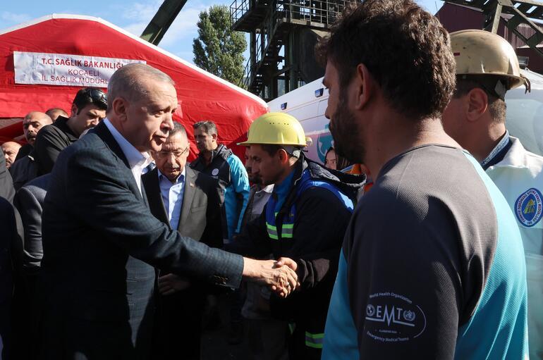 Cumhurbaşkanı Erdoğan maden bölgesinde: Son işçimize de ulaştık, sorumlular ortaya çıkacaktır