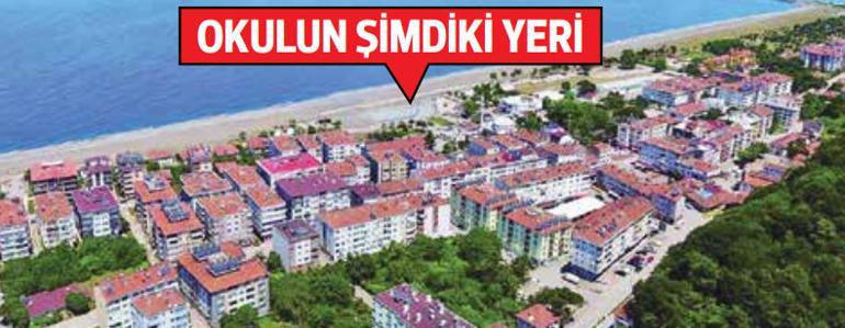 Abanaya kulak verin Taşkın sahasına okul...