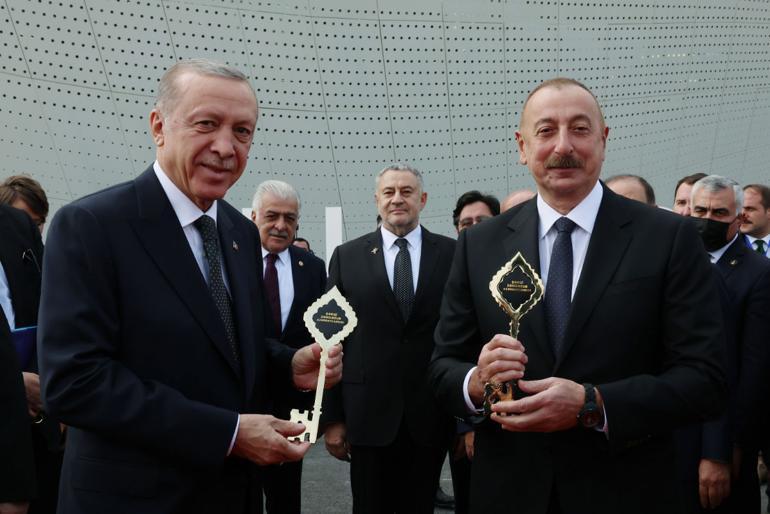 Zengilan Uluslararası Havaalanı’nın açılış töreni... Cumhurbaşkanı Erdoğan: Azerbaycan ve tüm dünyaya hayırlı olsun