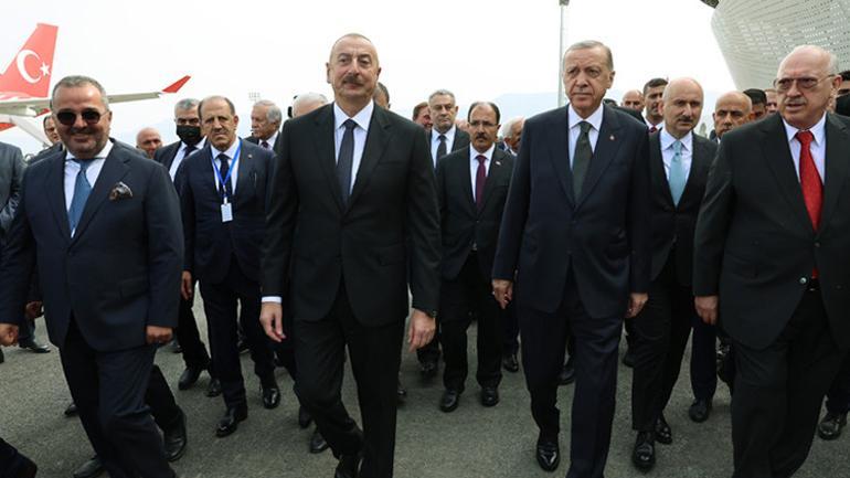 Zengilan Uluslararası Havaalanı’nın açılış töreni... Cumhurbaşkanı Erdoğan: Azerbaycan ve tüm dünyaya hayırlı olsun