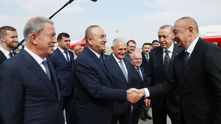 Zengilan Uluslararası Havaalanı’nın açılış töreni... Cumhurbaşkanı Erdoğan: Azerbaycan ve tüm dünyaya hayırlı olsun