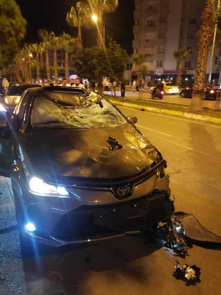 Antalyadaki scooter kazasında yeni detay: 53 metrelik fren izi
