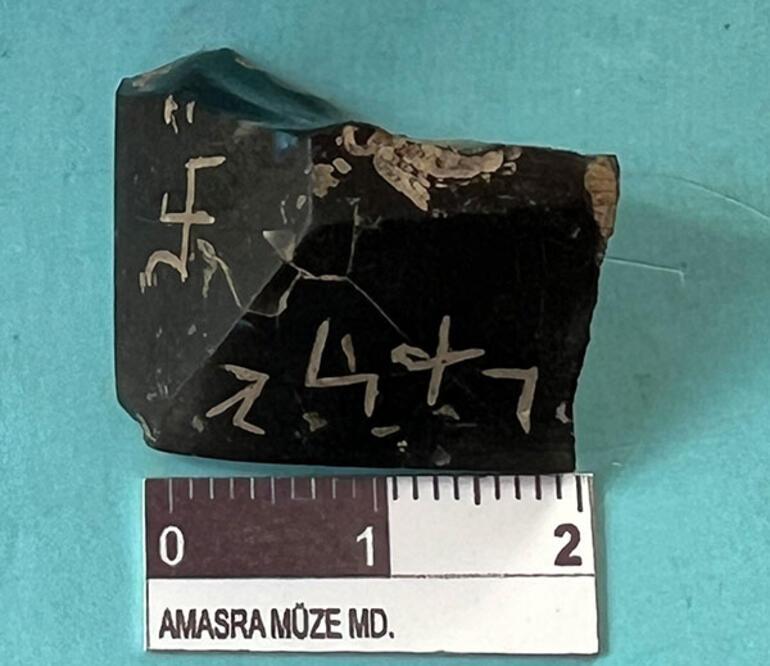 Amasrada tılsımlı amulet bulundu Heyecanlandıran bir tespit