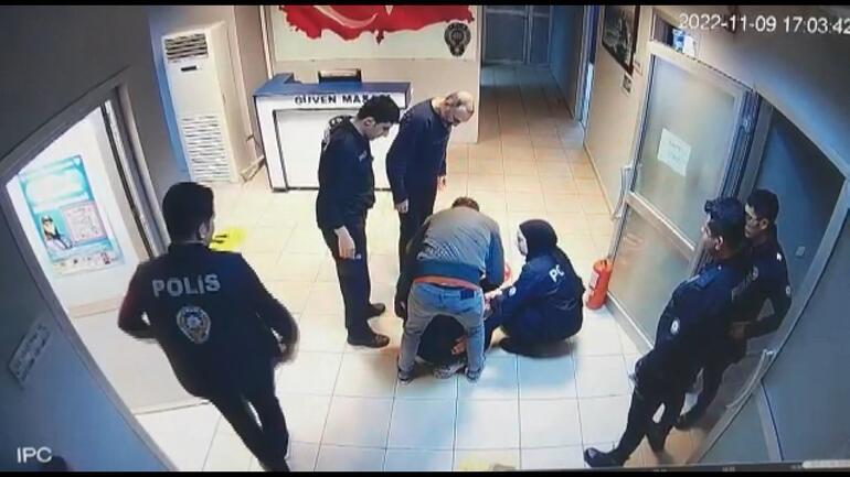 Emre Aşkın's ex-wife Yağmur Sarnıç made a mess at the police station. She threw herself on the ground, insulted