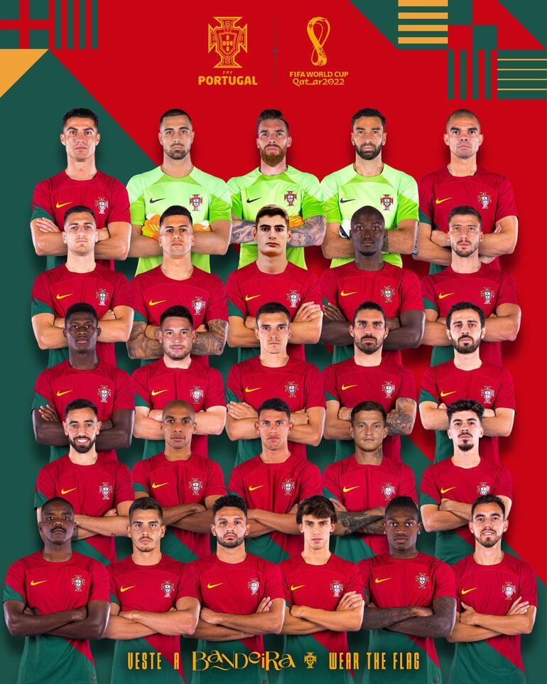 Portugal's World Cup squad announced Ronaldo will go down in history, Pepe...