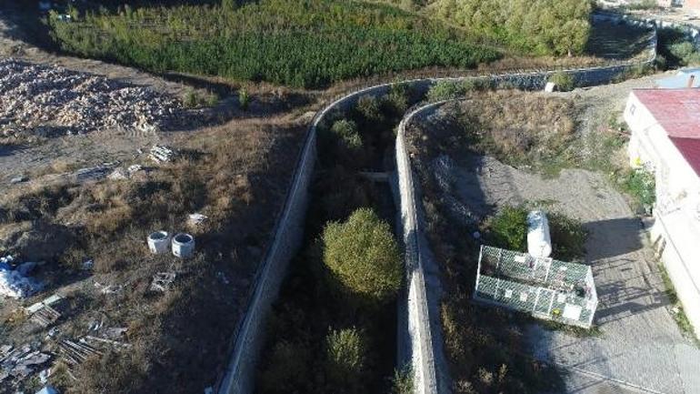 DHA gündeme getirdi: Derede taşkın riski kalktı