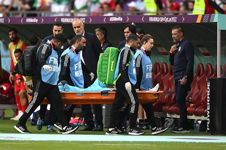 Dünya Kupasındaki İngiltere - İran maçında talihsiz sakatlık