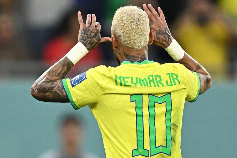Brezilya - Güney Kore maçında birçok ilk yaşandı Neymar, Pele ve Ronaldodan sonra üçüncü oyuncu oldu