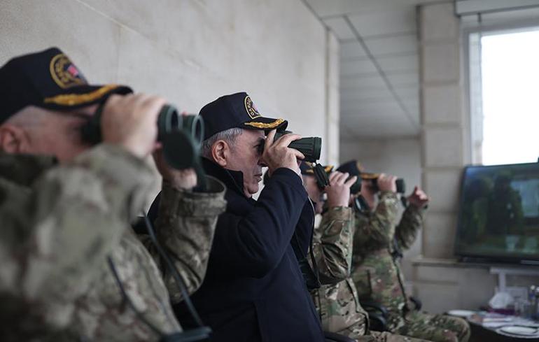 In the joint Azerbaijan-Turkey exercise, the goals were hit with precision