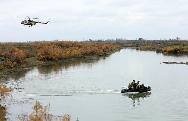 In the joint Azerbaijan-Turkey exercise, the goals were hit with precision