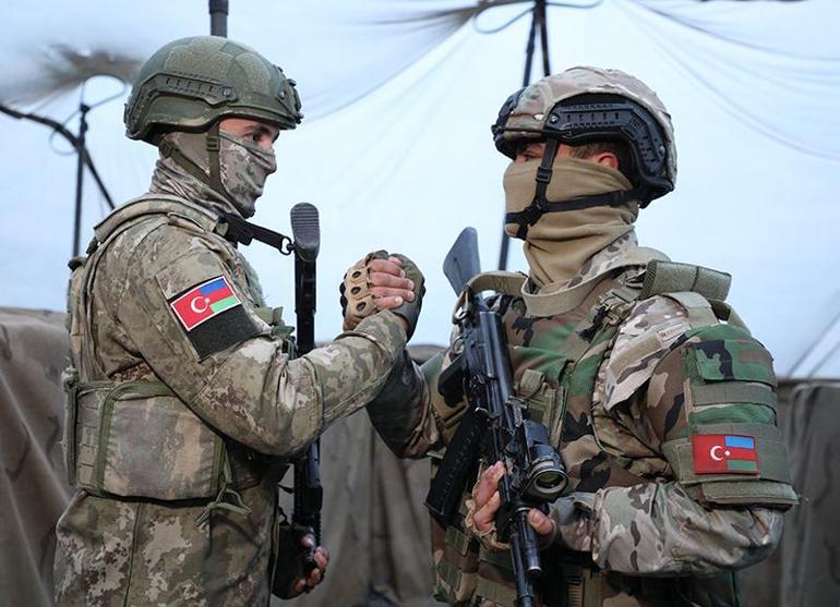 In the joint Azerbaijan-Turkey exercise, the goals were hit with precision