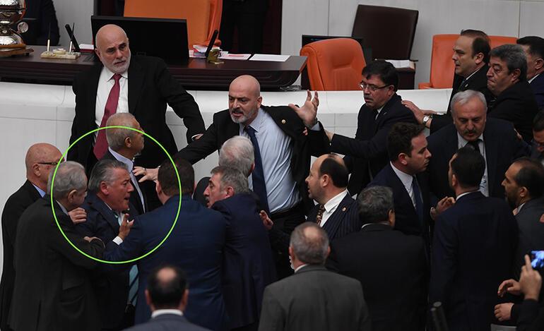 Son dakika... Mecliste tansiyon yükseldi AK Parti Milletvekili Zafer Işık ile ve İYİ Partili vekil Hüseyin Örs arasında yumruklu kavga
