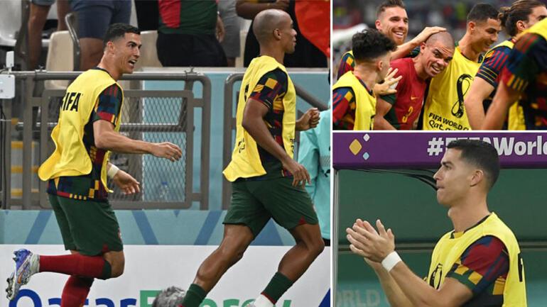 Ronaldodan Al Nassra transfer açıklaması Portekiz - İsviçre maçında neden yedek kaldı Pepe ve Gonçalo Ramosun gollerinde dikkat çeken anlar...