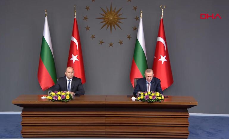 Bulgaristan Cumhurbaşkanı İstanbulda... Erdoğan: Ortak hedefimiz ticaret hacmimizi 10 milyar dolar seviyesine çıkarmak