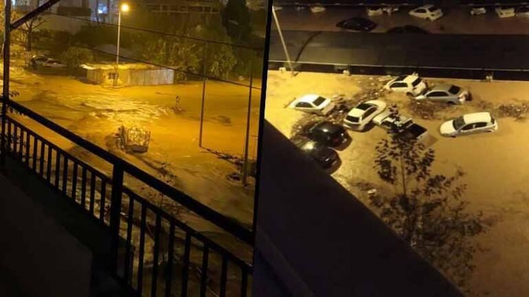Antalyada yoğun yağış iki ilçede sele neden oldu, evleri su bastı