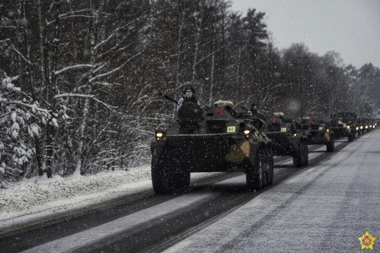 Rus ordusu Belarusta büyük tatbikata hazırlanıyor...